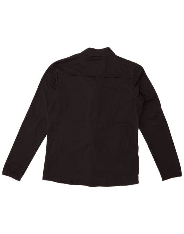 Nike Mens Dri Fit Tracksuit Top Jacket Médio Preto Poliéster