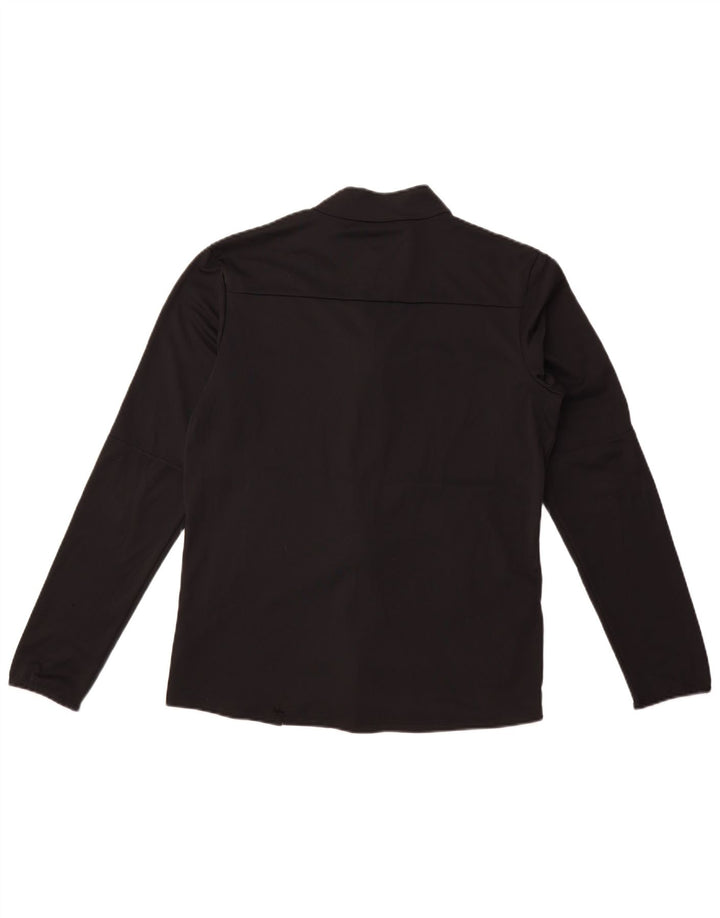 Nike Mens Dri Fit Tracksuit Top Jacket Médio Preto Poliéster