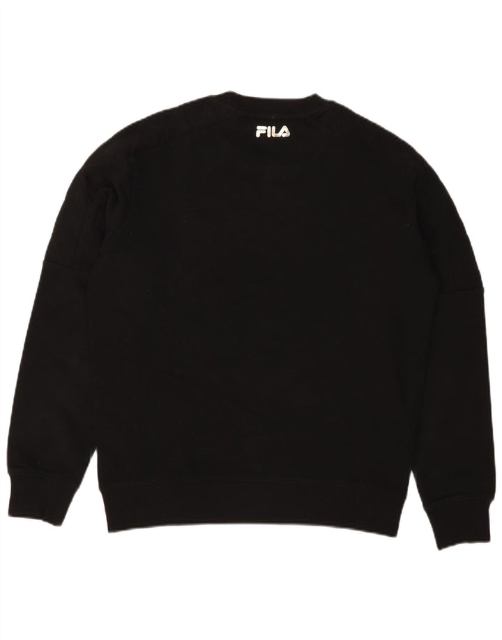 FILA Moletom Masculino Jumper XS Algodão Preto