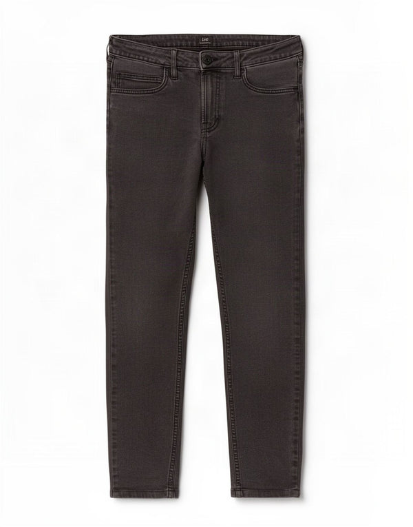 Lee Mens Malone Skinny Jeans W34 L32 Algodão Cinza
