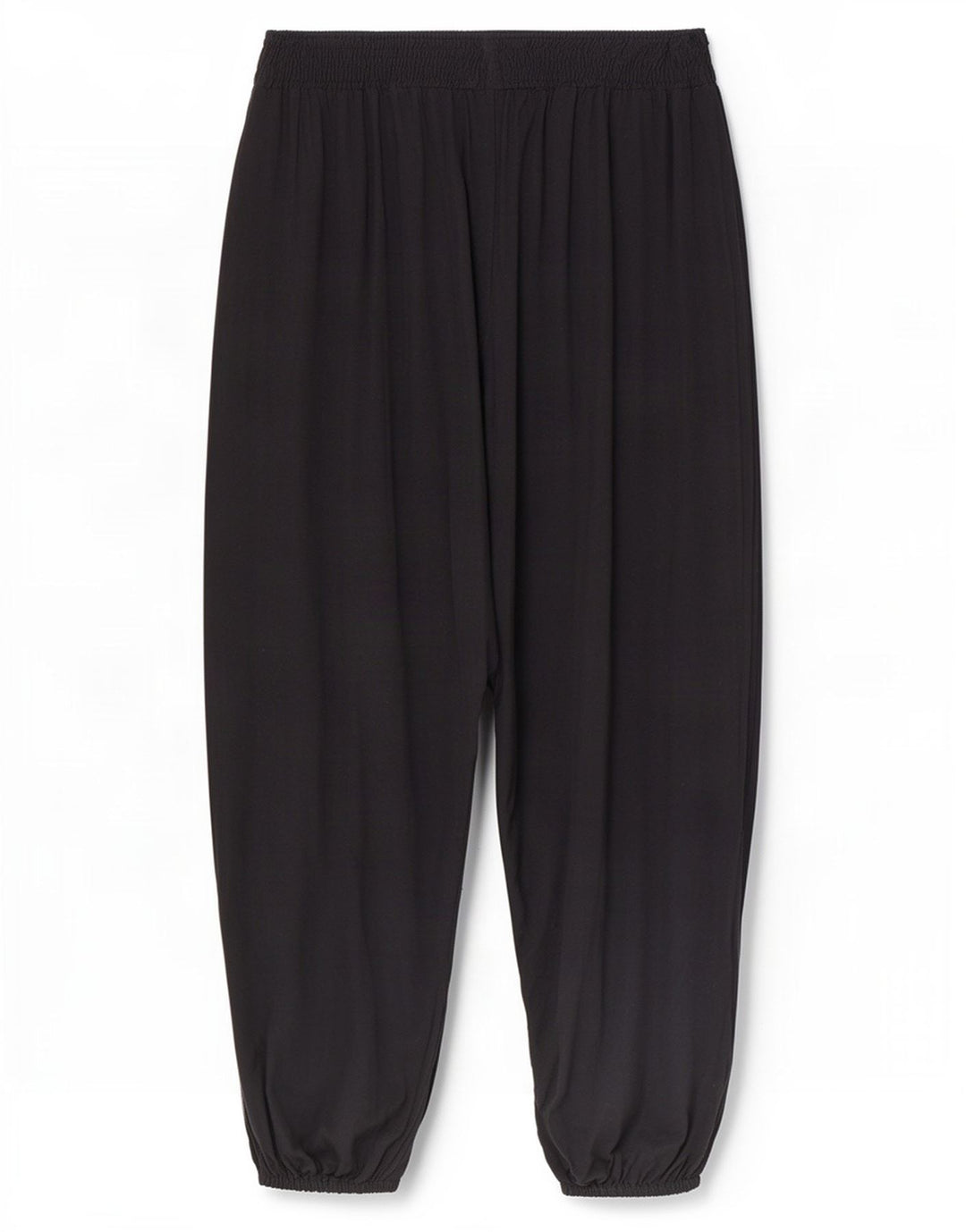 Calça Harém Feminina Marks & Spencer Média W28 L26 Viscose Preta