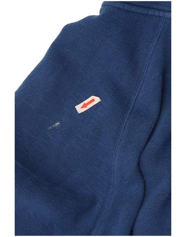 Jack Wills feminino Reino Unido 14 grande algodão azul