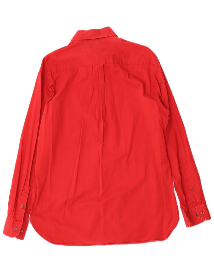 Camisa masculina TOMMY HILFIGER médio algodão vermelho