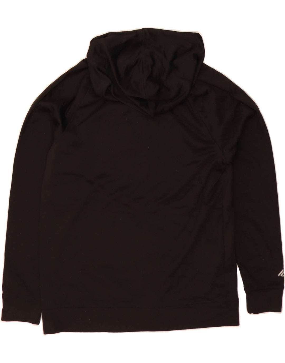 EDDIE BAUER Mens Zip Hoodie Sweater Medium Black Polyester Vintage Eddie Bauer and Second-Hand Eddie Bauer from Messina Hembry 