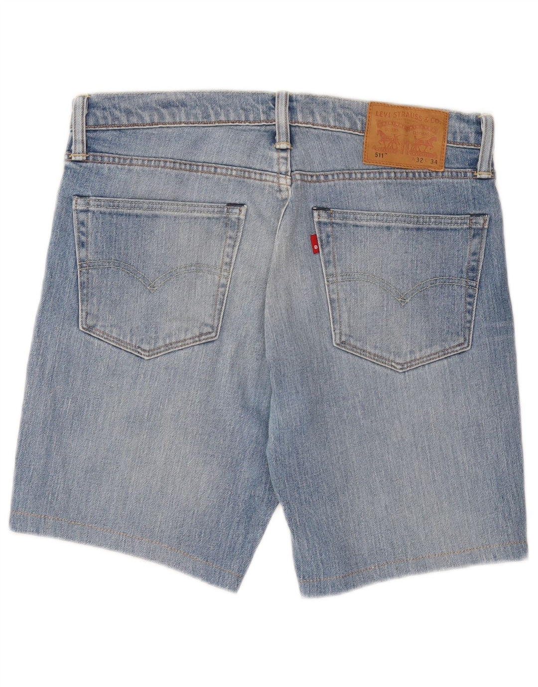 Shorts jeans masculino 511 Levi's W32 azul médio algodão