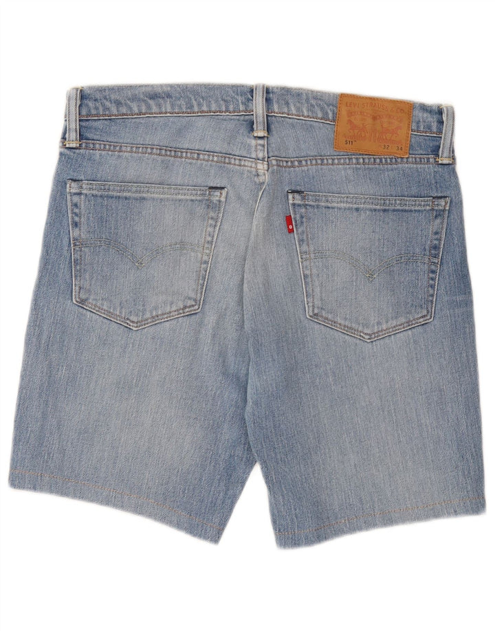 Shorts jeans masculino 511 Levi's W32 azul médio algodão