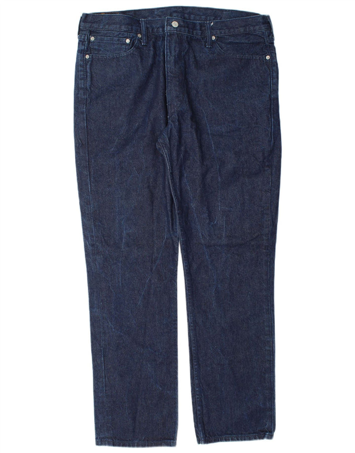 Levi's Masculino 511 Slim Jeans W40 L32 Azul Marinho Algodão Clássico