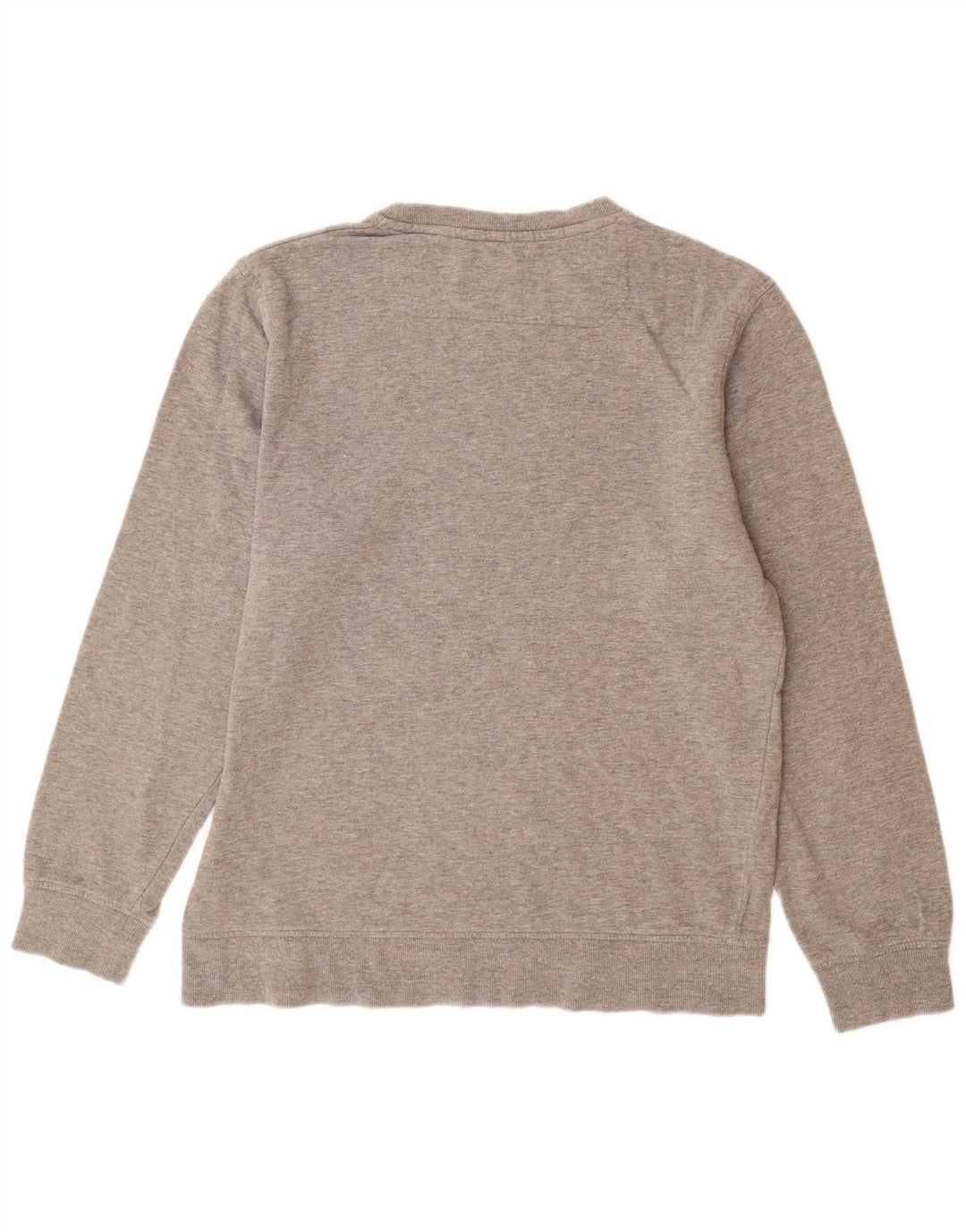 Jack & Jones moletom gráfico masculino jumper grande algodão cinza