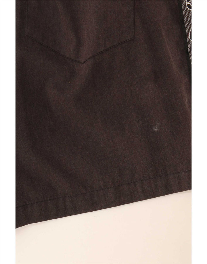 Shorts de natação masculino Asics Graphic pequeno preto