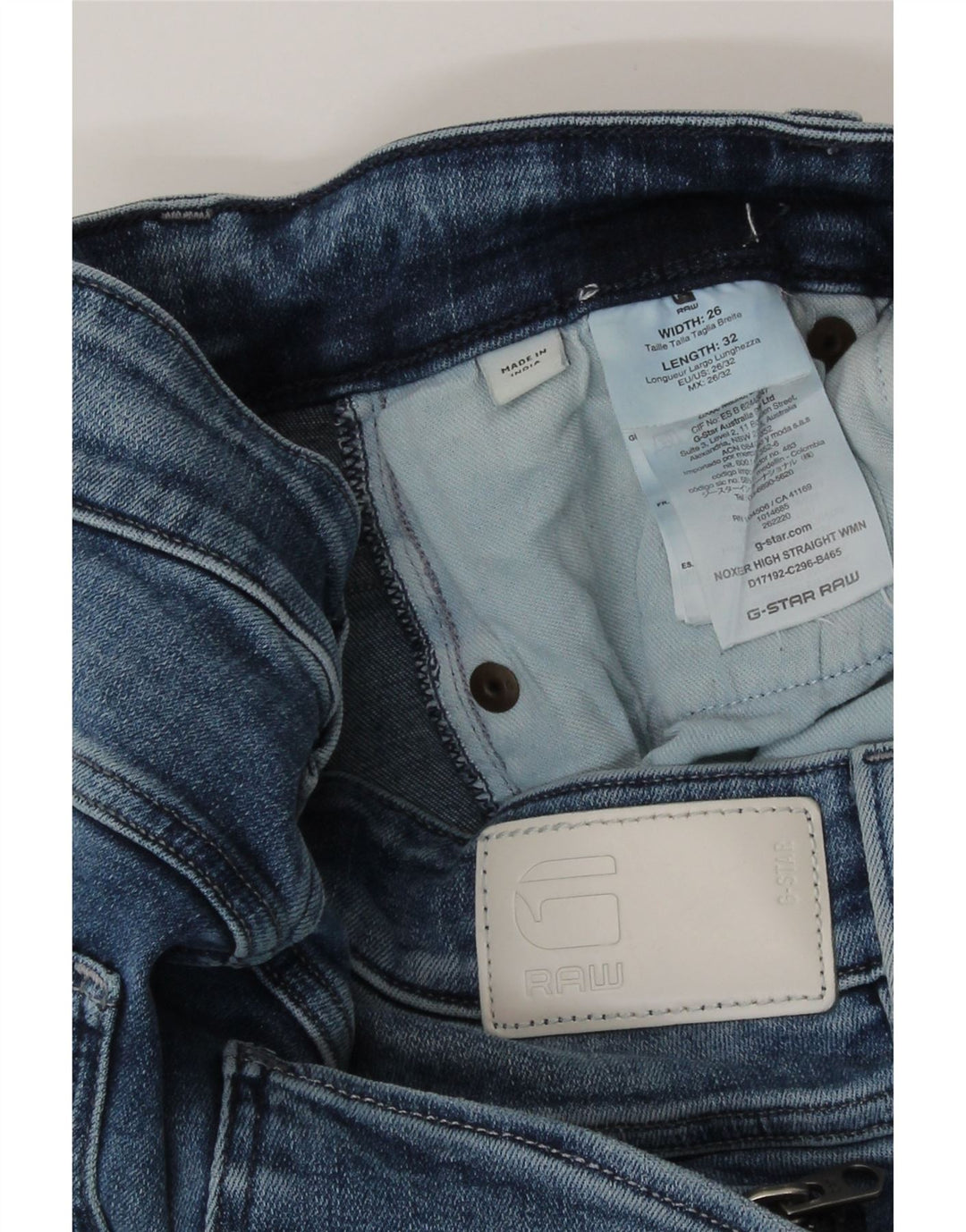 G-Star Jeans Slim Feminino W26 L32 Algodão Azul
