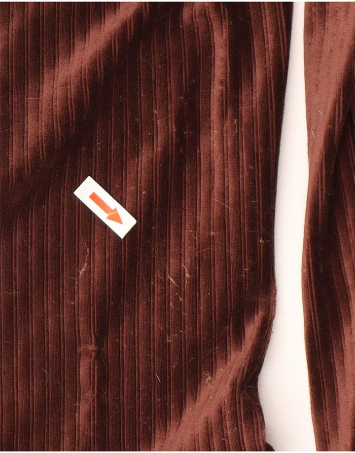 Leggings femininas Urban Outfitters Flare UK 14 poliéster marrom médio