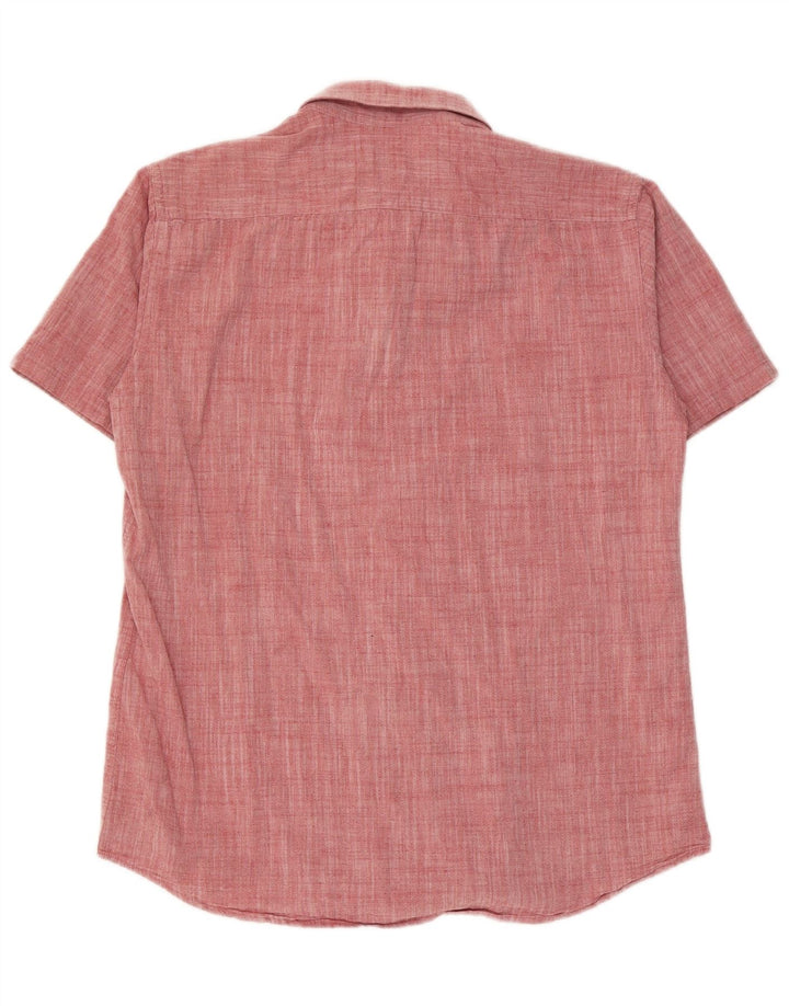 Camisa masculina Carrera manga curta regular fit grande vermelha