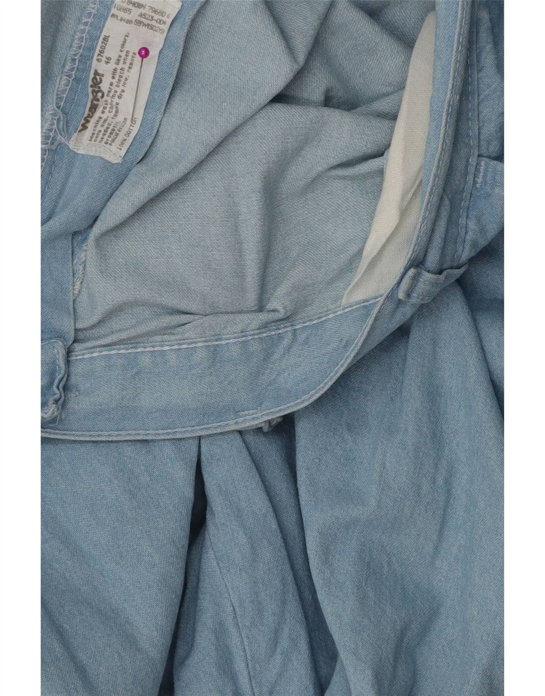 Shorts Chino Masculino WRANGLER W46 3XL Algodão Azul