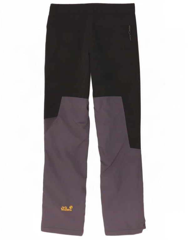 Calça cargo masculina Jack Wolfskin para caminhada pequena W30 L29 cinza colorblock