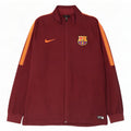 Nike Mens Barcelona Tracksuit Top Jacket XL Borgonha Colourblock Poliéster