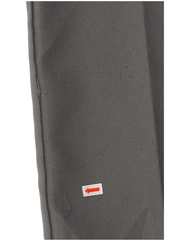 Calça casual masculina WRANGLER de ajuste regular W36 L30 cinza