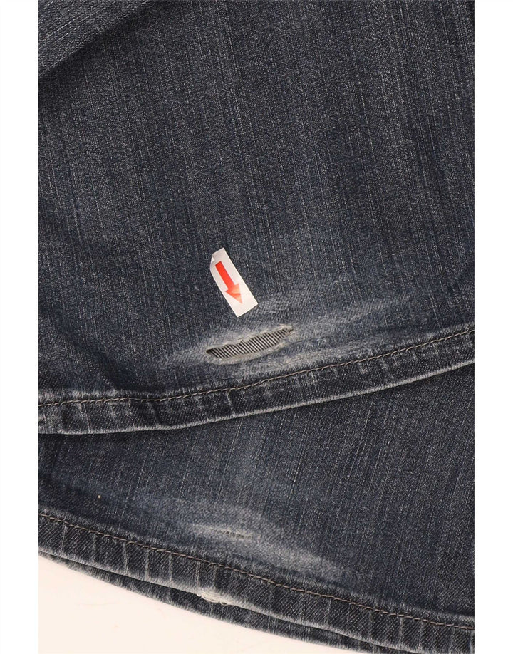 Lee Womens Leola Bootcut Jeans W31 L31 Azul Algodão