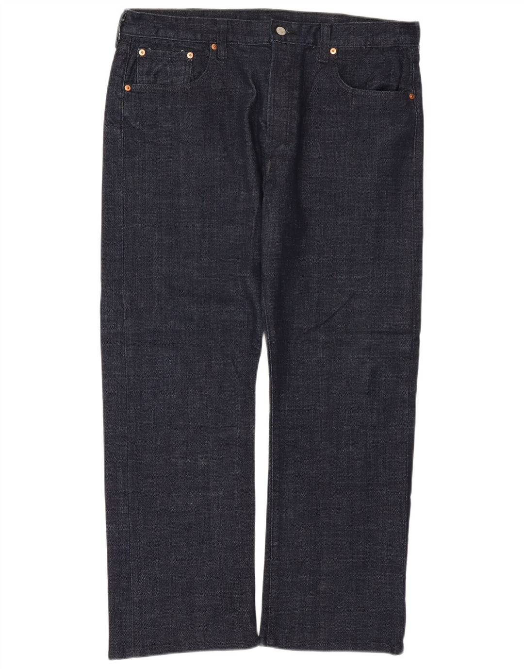 Calça jeans reta masculina Levi's W38 L29 azul marinho
