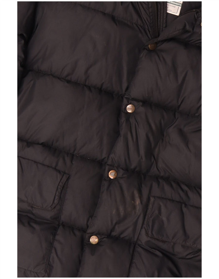 Jaqueta masculina acolchoada de ajuste solto HENRY COTTONS IT 48 médio preto