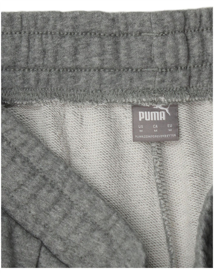 Calça esportiva feminina Puma Graphic Joggers UK 14 cinza médio manchado