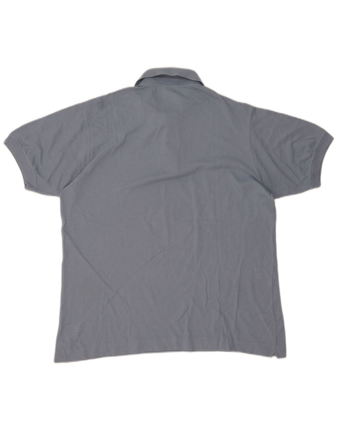 Camisa polo masculina Lacoste tamanho 5 grande algodão azul