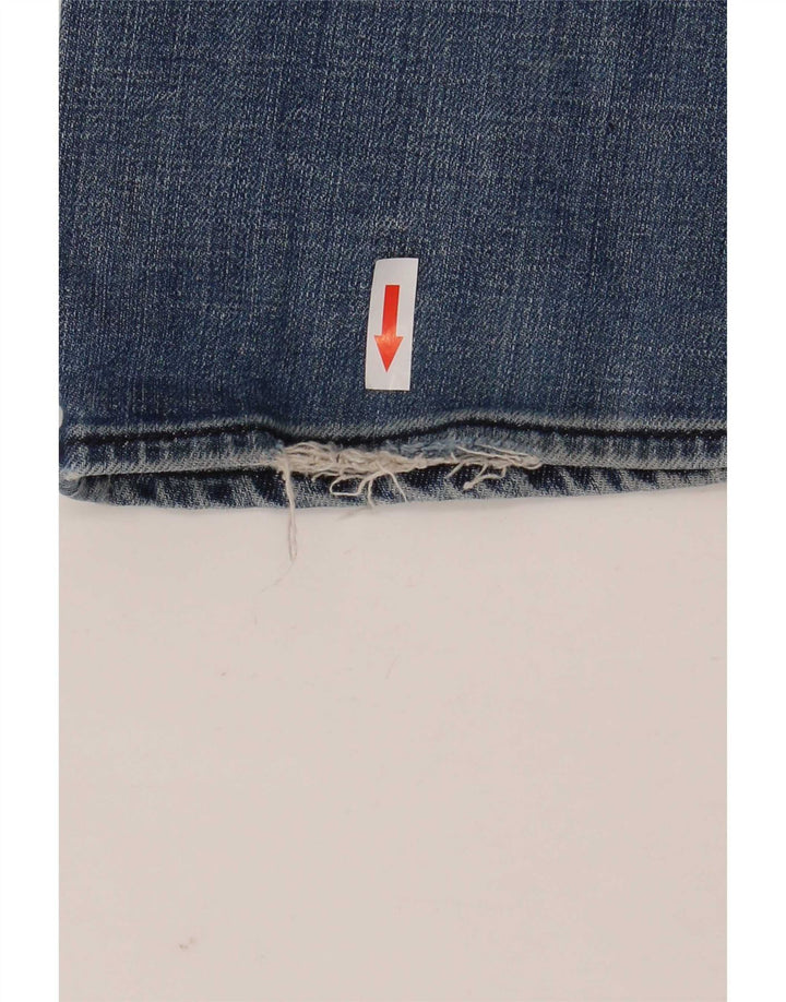 Energie Mens Bootcut Jeans W32 L34 Azul Algodão