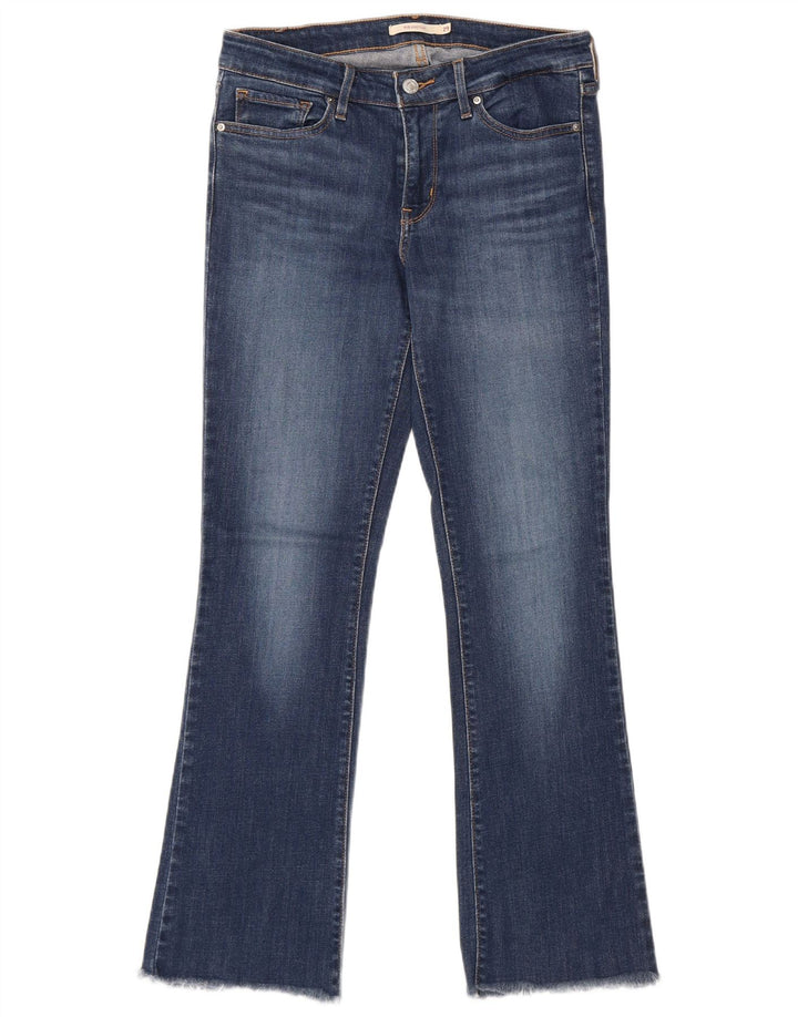 Calça jeans feminina LEVI'S 715 Bootcut W29 L29 azul algodão