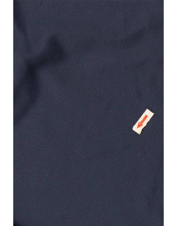Camiseta gráfica masculina Umbro Top XL azul marinho colorblock poliéster