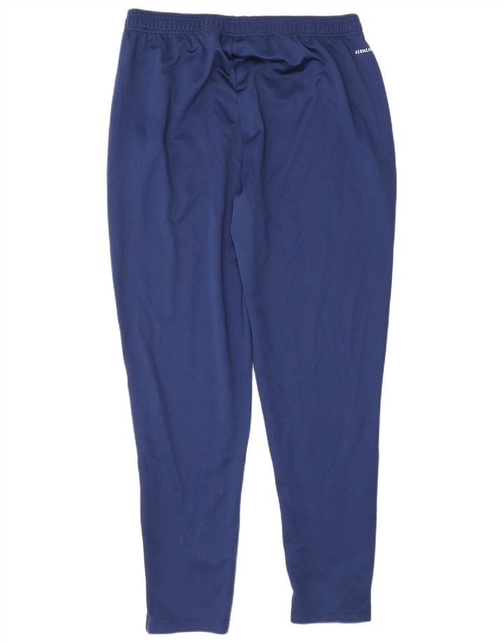 Calça de treino Adidas Aeroready masculina XL azul marinho poliéster