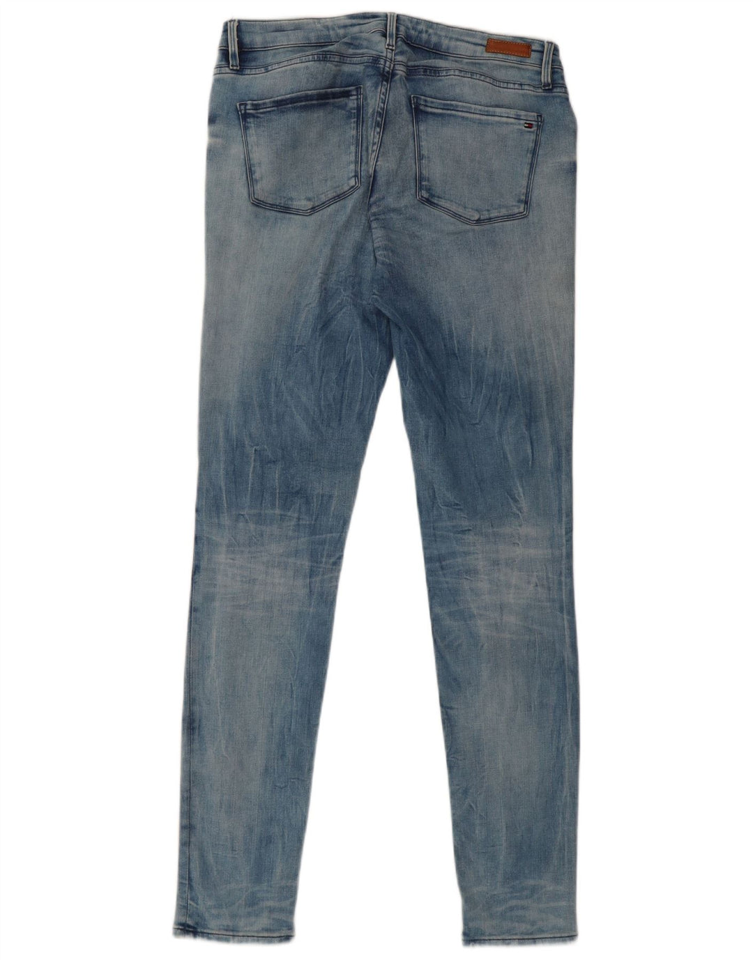 Tommy Hilfiger Feminino Como RW Jegging Jeans W29 L32 Azul