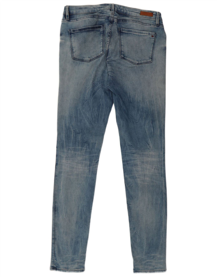 Tommy Hilfiger Feminino Como RW Jegging Jeans W29 L32 Azul