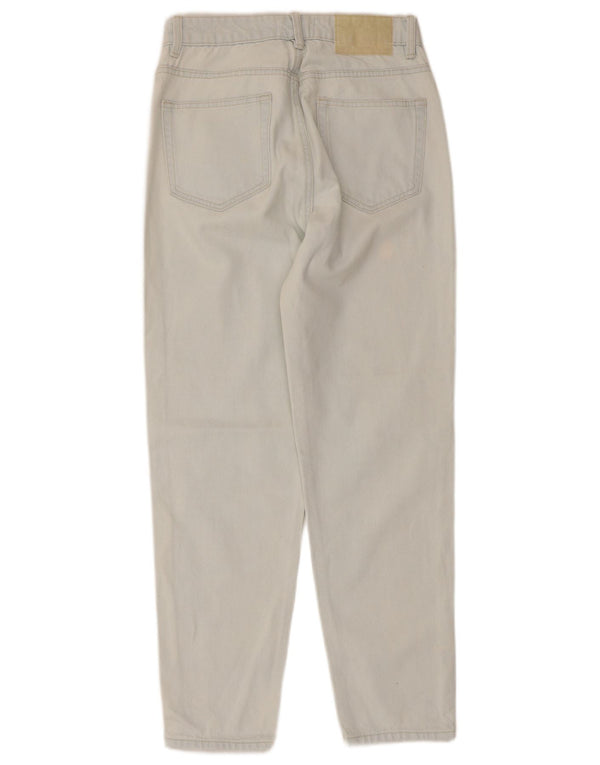 Zara Jeans Cônicos Femininos EU 36 XS W26 L27 Azul Algodão