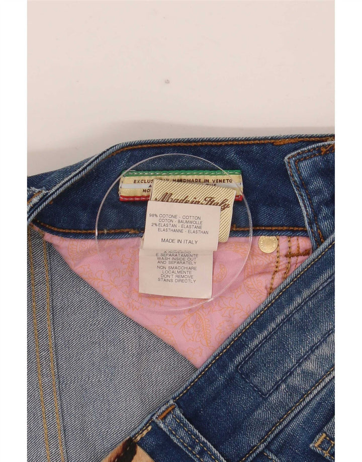 Jacob Cohen Jeans Slim Feminino W27 L32 Azul Algodão