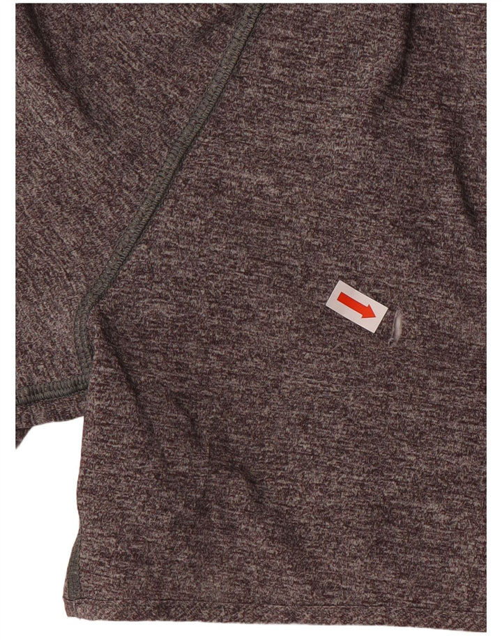 LULULEMON Shorts esportivos femininos US 6 poliéster colorblock cinza médio