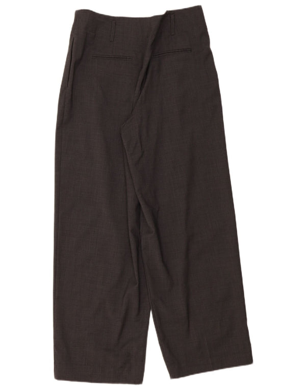 Calça feminina Massimo Dutti cintura alta UE 40 médio W30 L29 cinza
