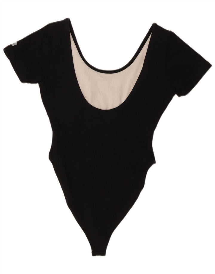 Body feminino Champion UK 14 grande algodão preto