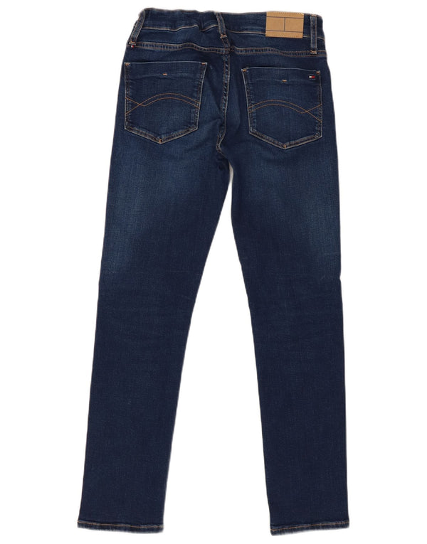 Tommy Hilfiger Meninos Jeans Skinny 11-12 Anos W28 L27 Azul Algodão