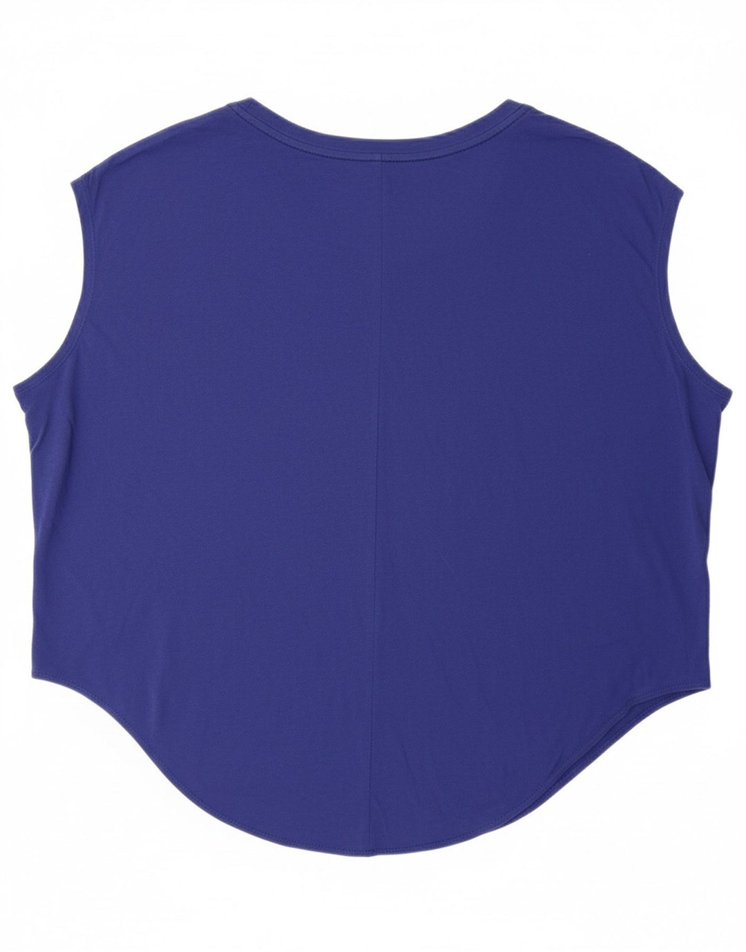 NIKE Womens Oversized Graphic Vest Top UK 18 XL Azul Algodão