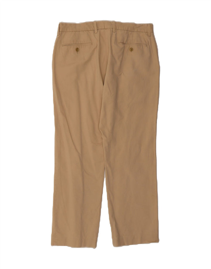 J. CREW Mens Straight Chino Trousers W34 L28  Beige Cotton Vintage J. Crew and Second-Hand J. Crew from Messina Hembry 