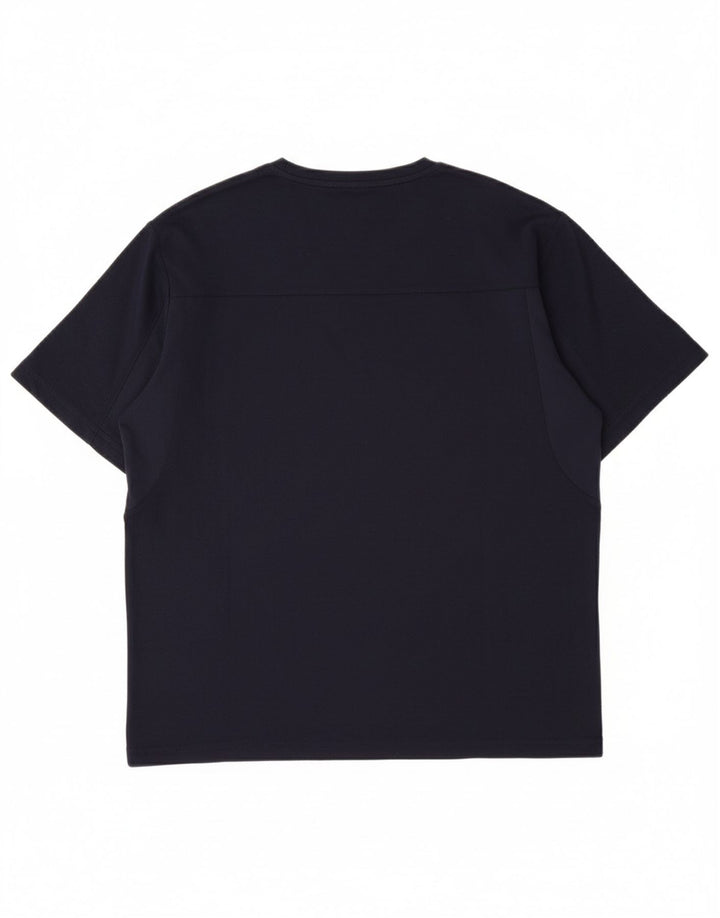 Camiseta ELLESSE Menino 13-14 Anos Azul Marinho Poliéster