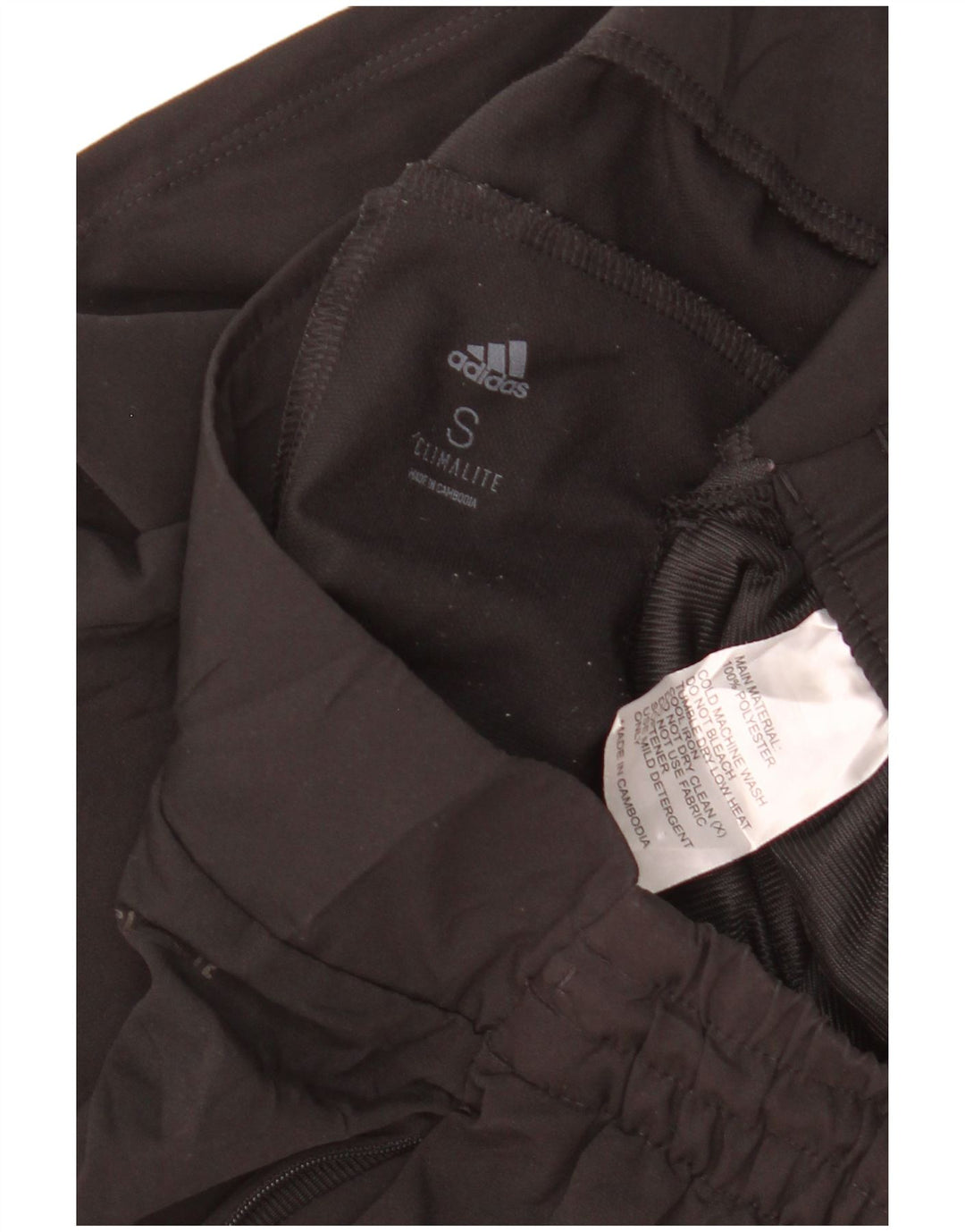 Adidas Womens Climalite Sport Shorts UK 10 Pequeno Poliéster Preto