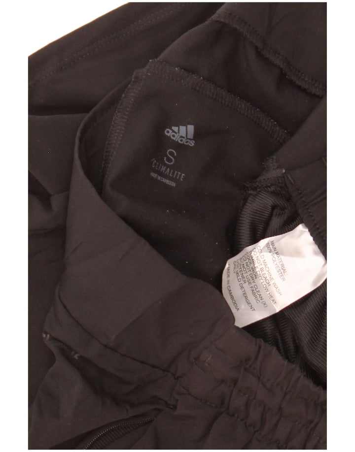 Adidas Womens Climalite Sport Shorts UK 10 Pequeno Poliéster Preto