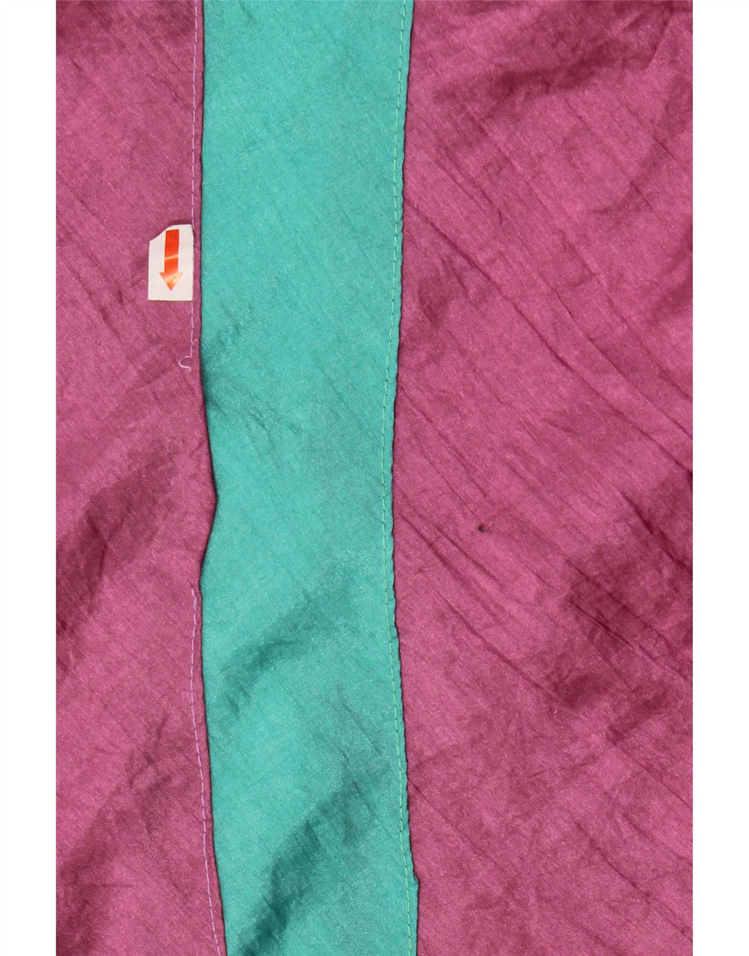 Casaco de treino masculino vintage XL Colorblock rosa