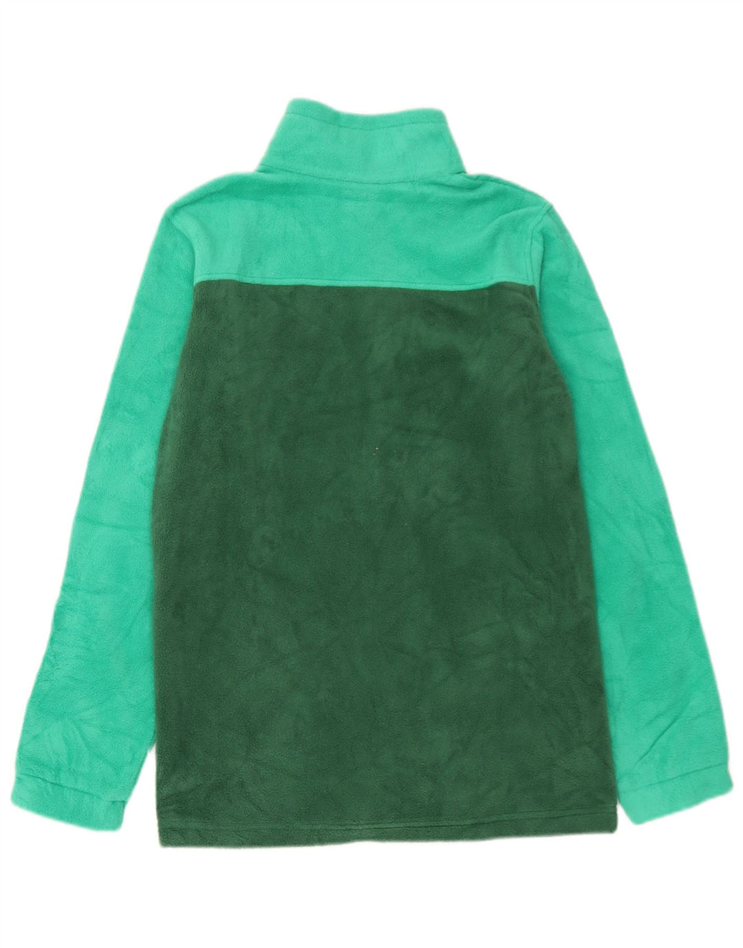 Jaqueta Columbia Boys Fleece 15-16 Anos XL Verde Colorblock Poliéster