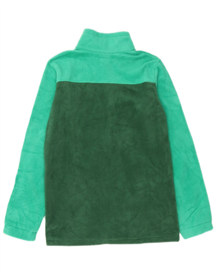 Jaqueta Columbia Boys Fleece 15-16 Anos XL Verde Colorblock Poliéster