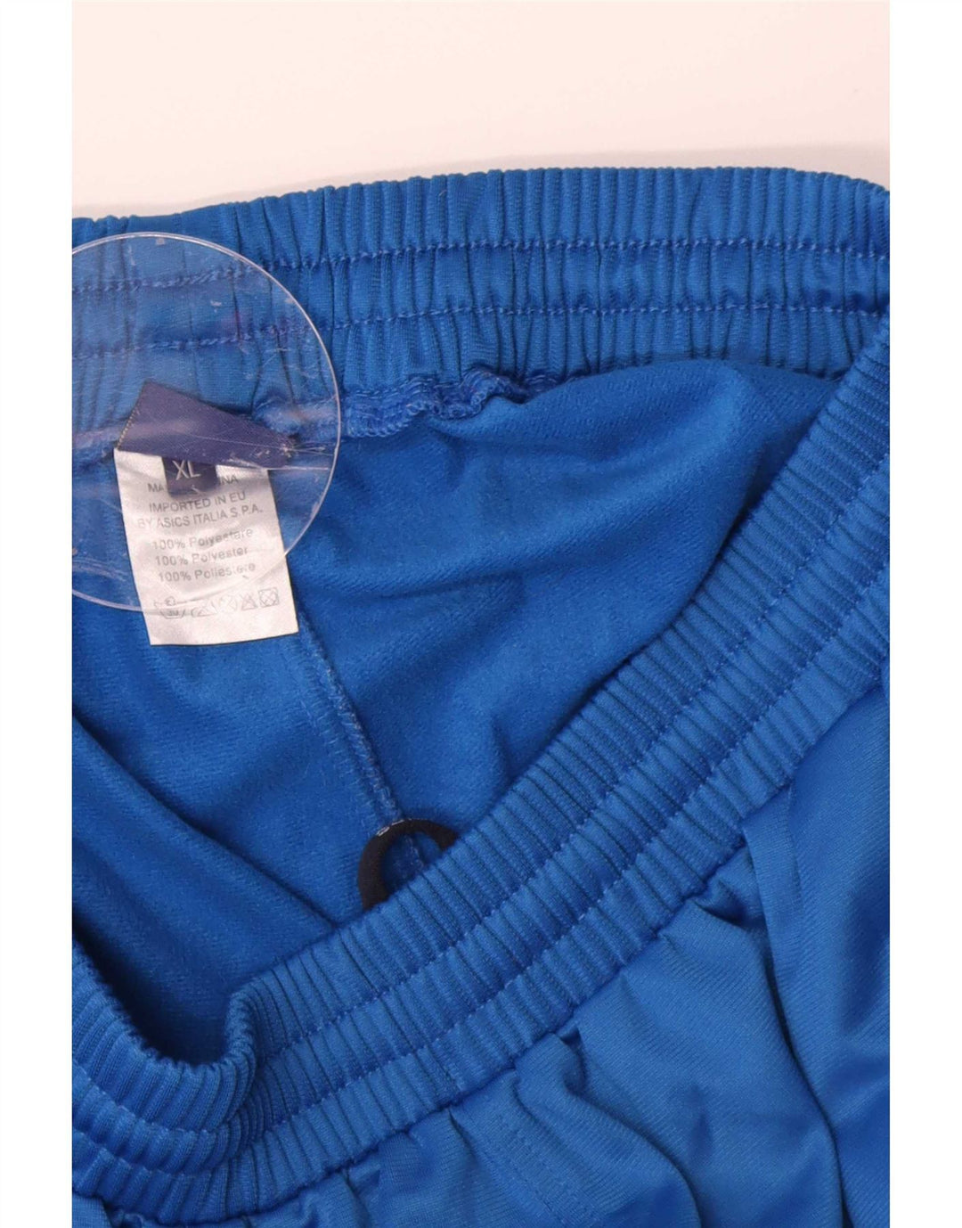 Calça de treino masculina Asics XL azul poliéster