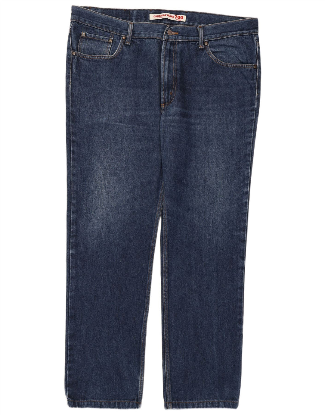 Carrera Masculino 700 Regular Straight Jeans W40 L30 Azul Algodão Clássico