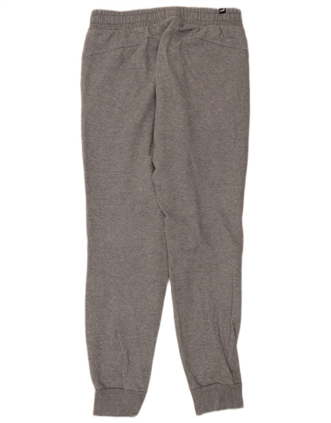 Calça de treino masculina Puma Joggers cinza médio algodão manchado