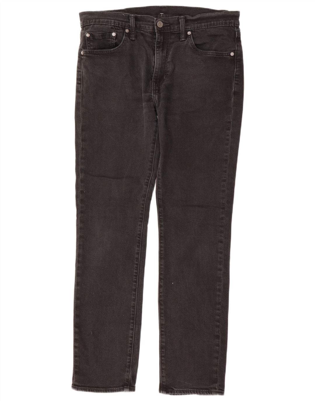 Calça Jeans Levis 511 Slim Masculina W33 L32 Cinza Algodão