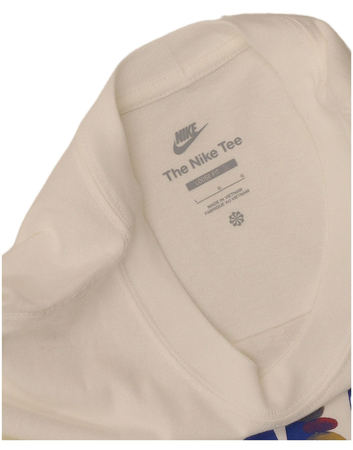 Camiseta Nike Masculina Graphic Top Grande Branco